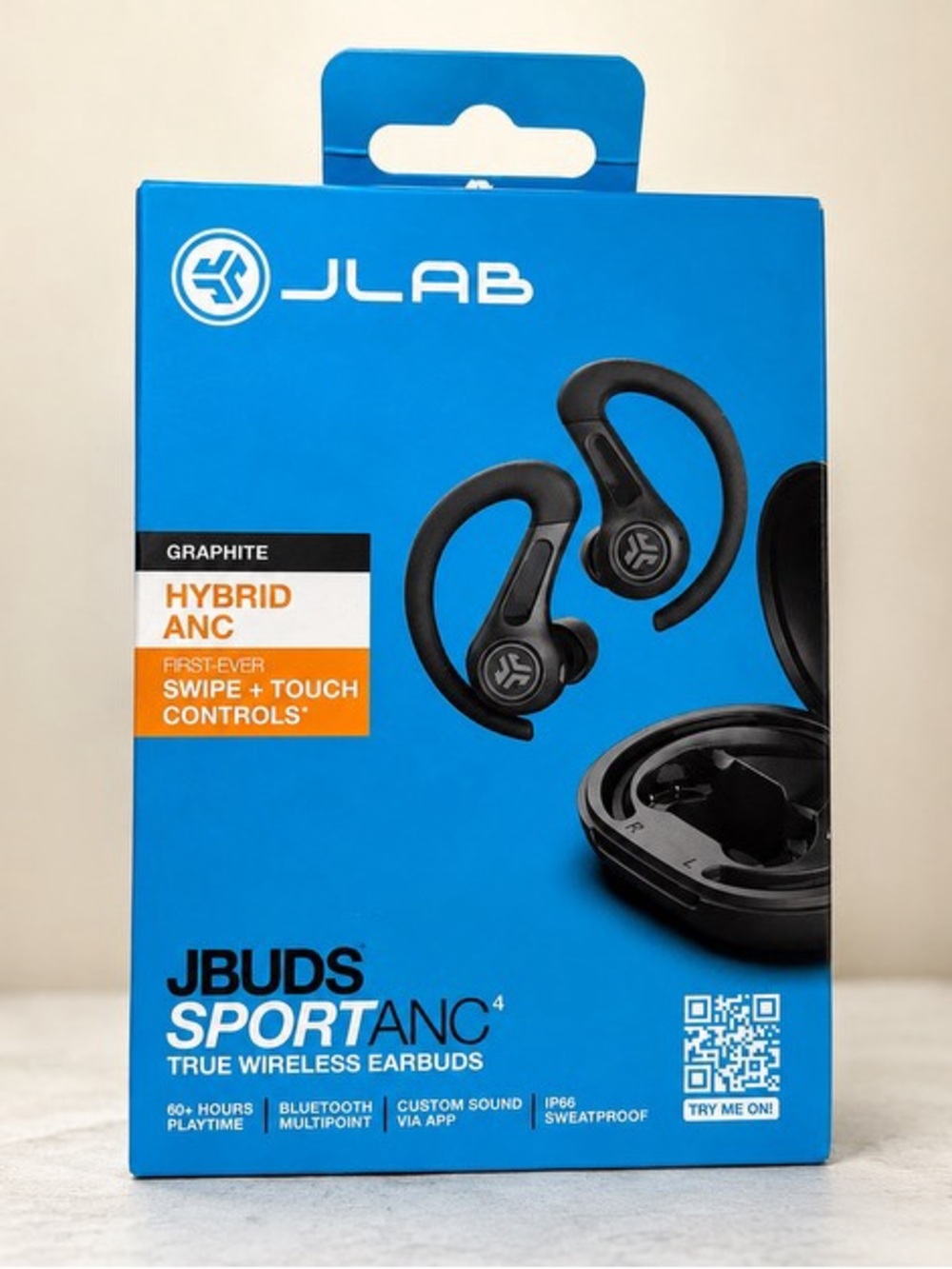 JBuds Sport ANC True Wireless Earbuds - Graphite